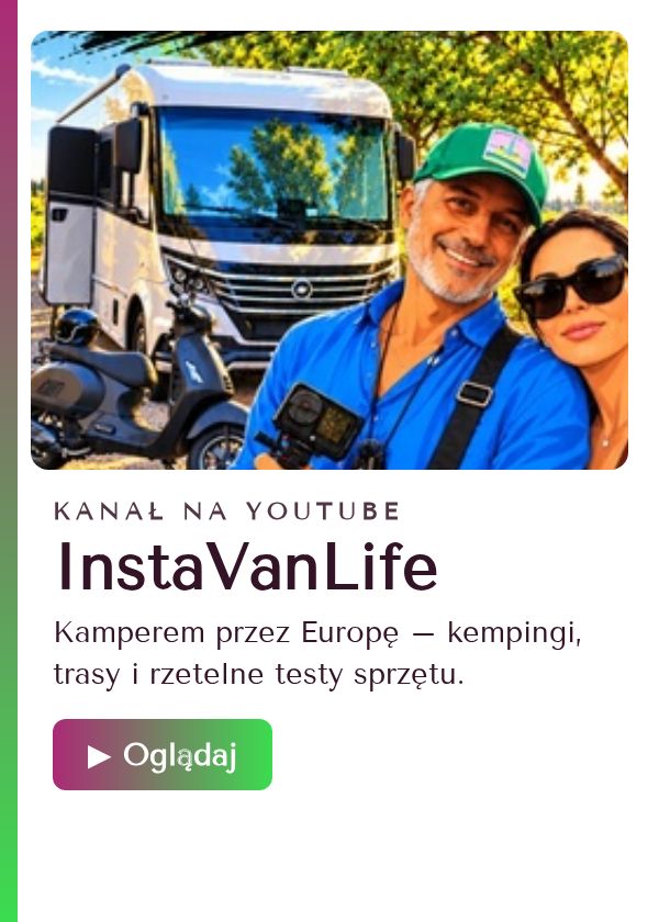 InstaVanLife – kanał o podróżach kamperem na YouTube